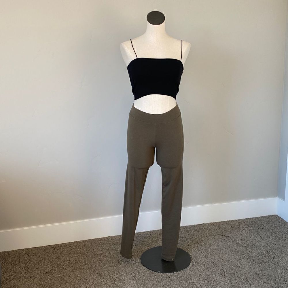 Francesca’s Olive Green Leggings-NWT  